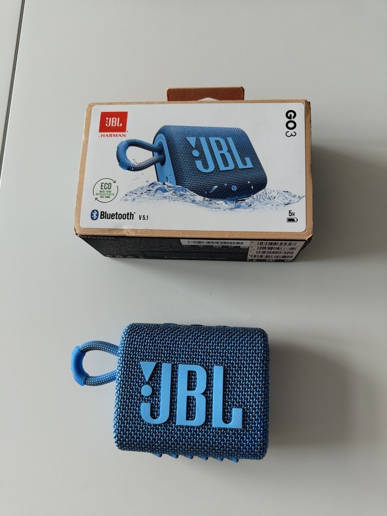 Coluna JBL Go 3 Azul