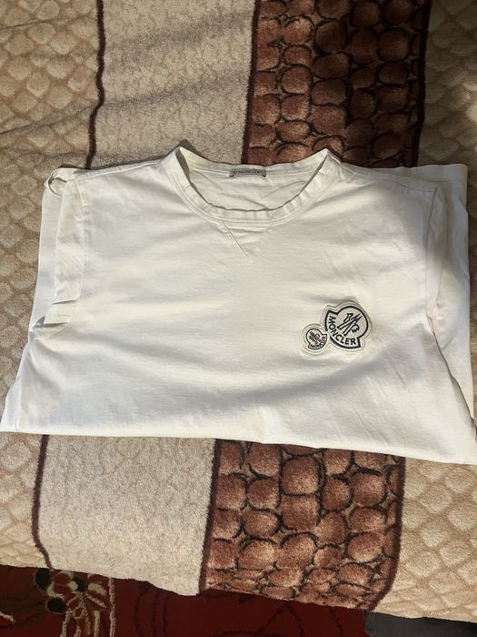 футболка Moncler Double logo стан ідеальний