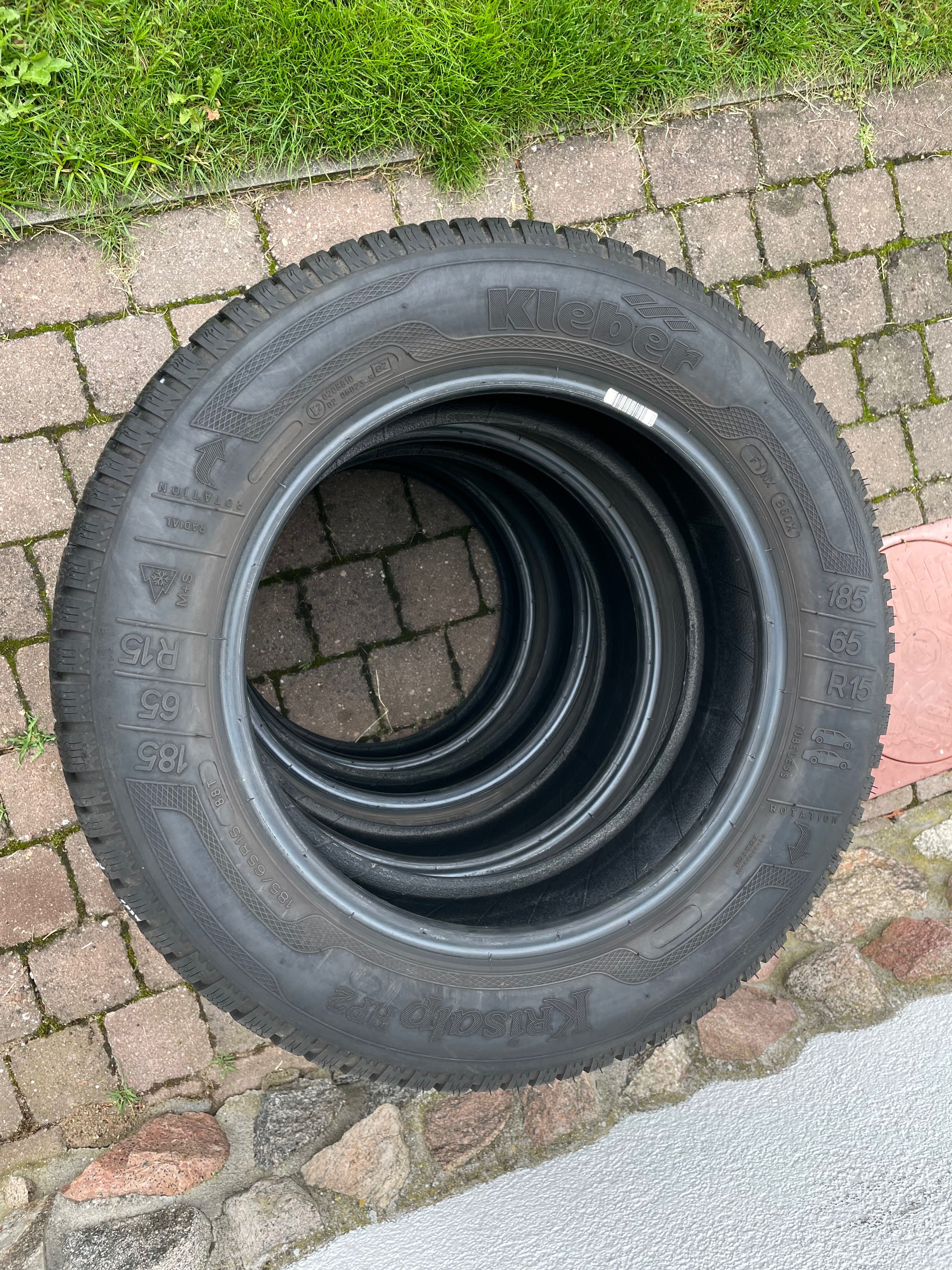 Opony zimowe Kleber 185/65/15 7mm
