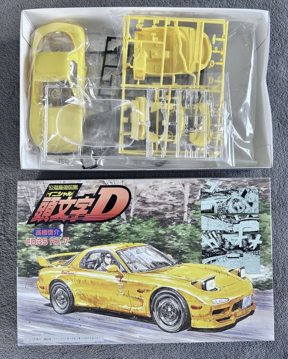 Samochód Mazda RX-7 Initial D model do sklejania Fujimi 183862