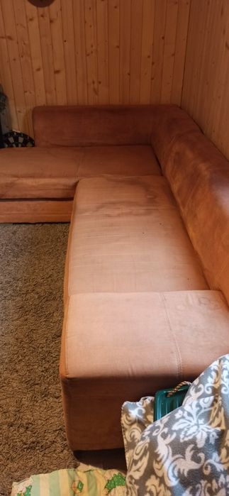 Kanapa narożnik 165x275 rozkładana