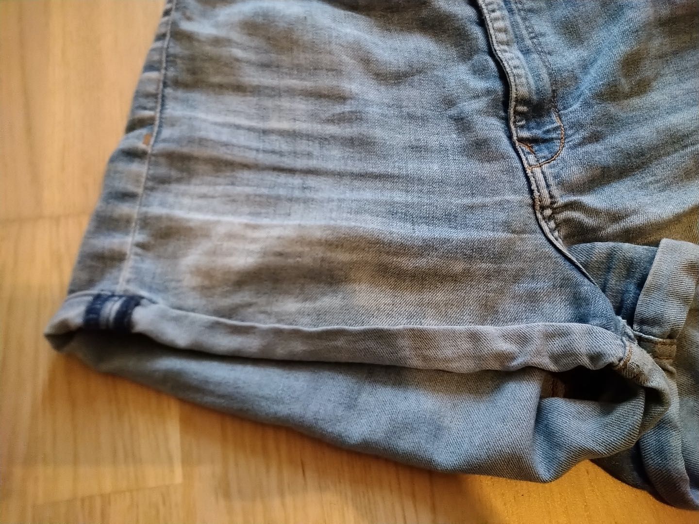 spodenki krótkie damskie jeans H&M rozmiar 36