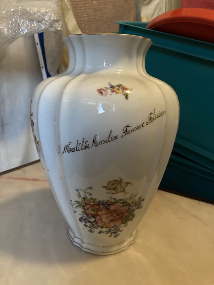 Vaso decorativo branco