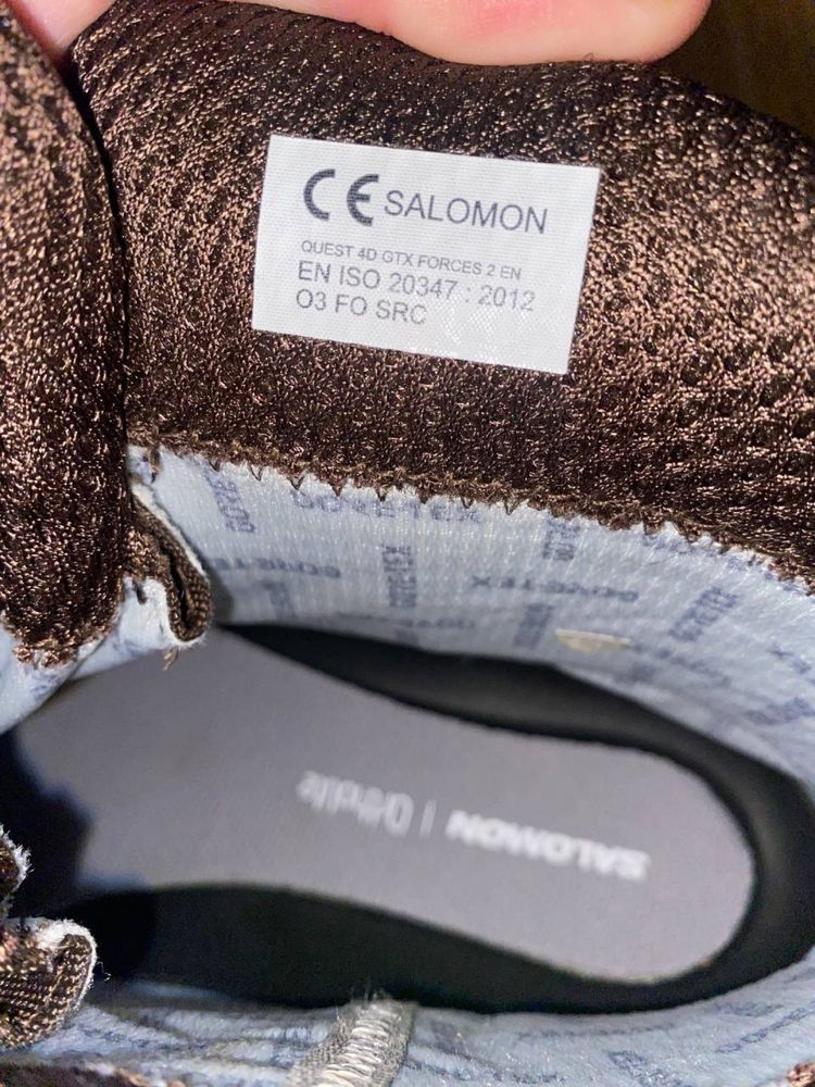Берцы Salomon Quest 4D GTX Forces 2