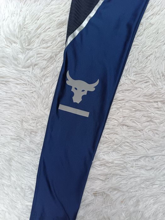 Legginsy termoaktywne męskie under armour project rock rozmiar m