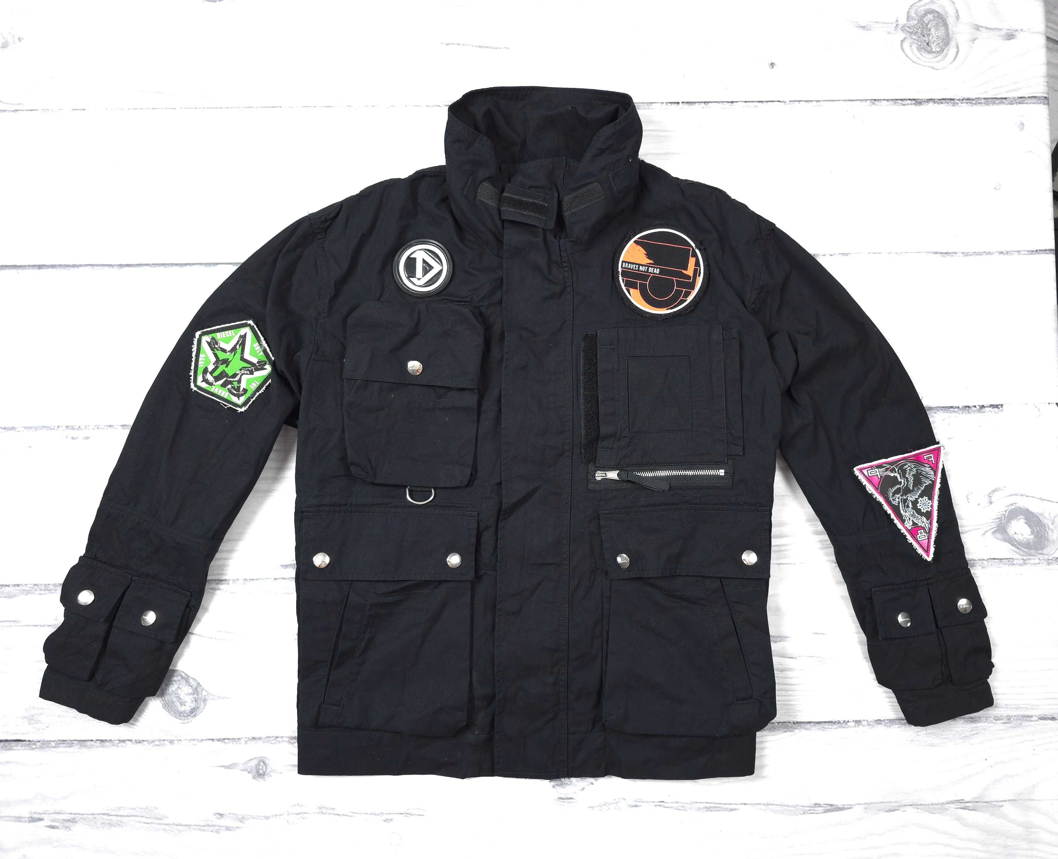 DIESEL J-Battle Patch Logo Kurtka Męska L ! Igła