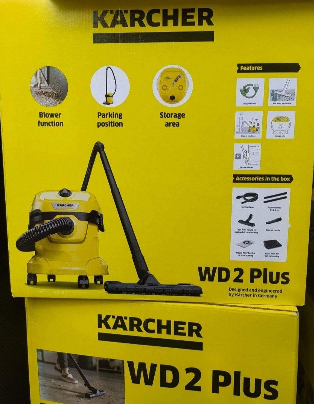 Пилосос господарський WD 2 Plus Новий