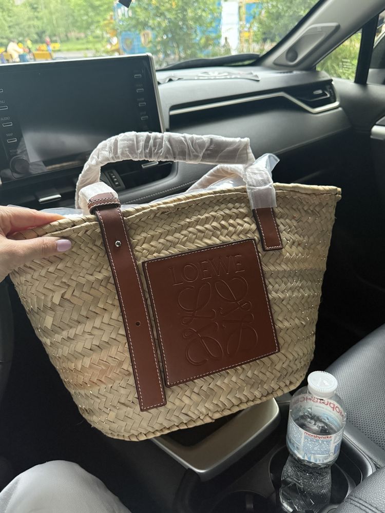 Сумка соломʼяна Loewe