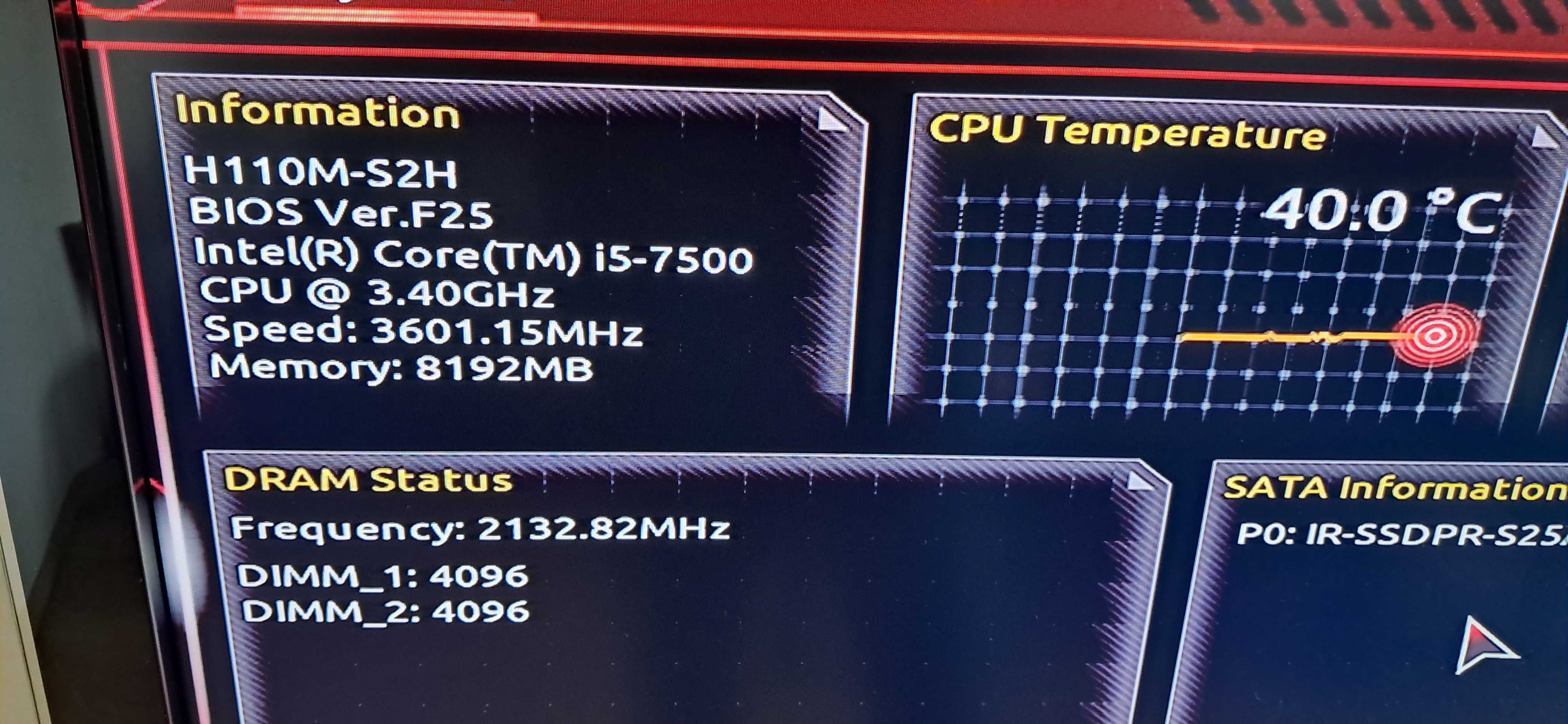 Mini PC I5 7500, 8GB DDR4, GeForce GTX 1050Ti, BeQuiet 400W, 256 SSD