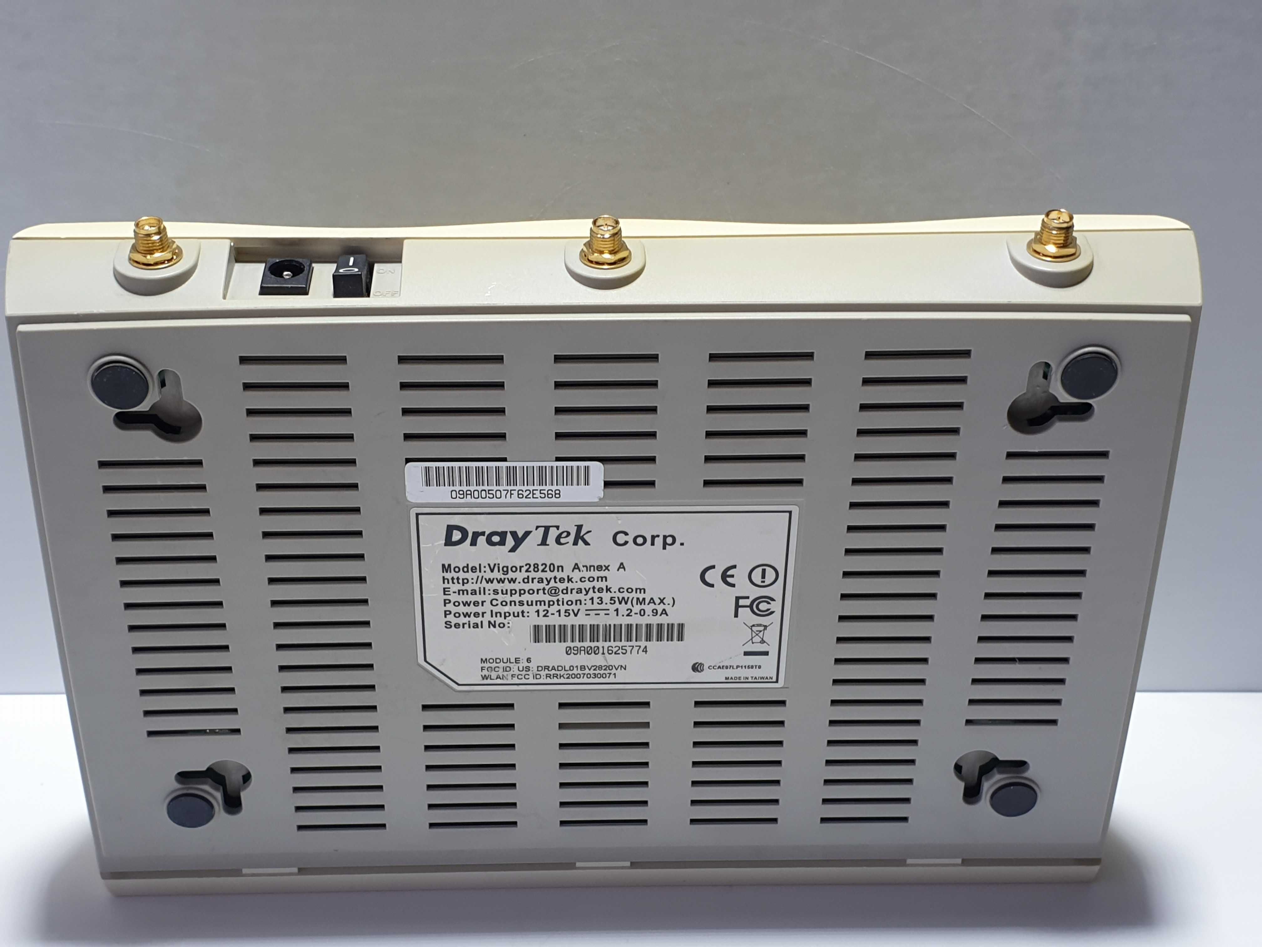 WI-FI роутер маршрутизатор  DrayTek VigorI 2820n +3 АНТЕНИ