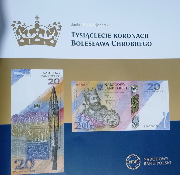 20zł Tysiąclecie koronacji Bolesława Chrobrego