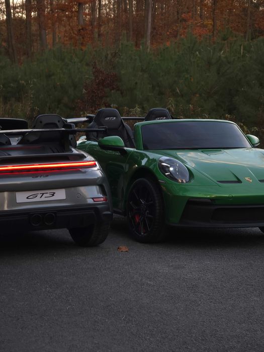 Autko PORSCHE 911 GT3 4x200W 24V dla dzieci LAKIER samochód PREMIUM