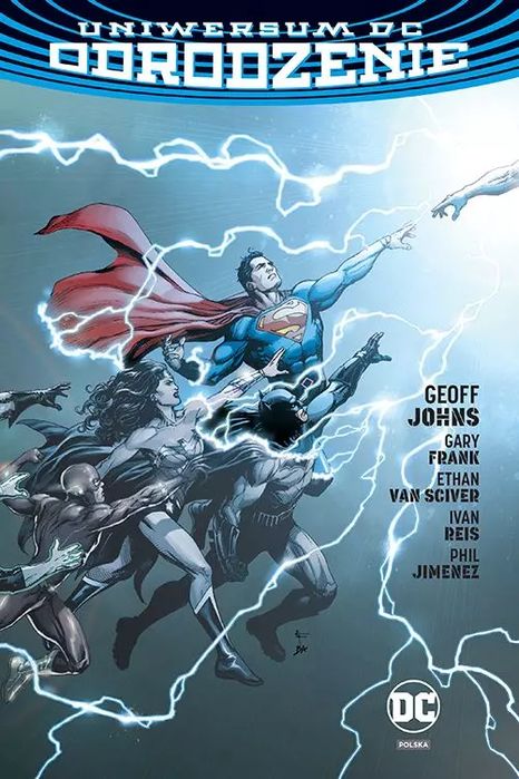 Uniwersum DC. Odrodzenie. Egmont - komiksy. Nowy Produkt