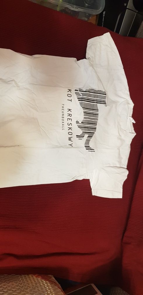 Koszulki ekipa kot kreskowy i gra  3 szt SM 164 170