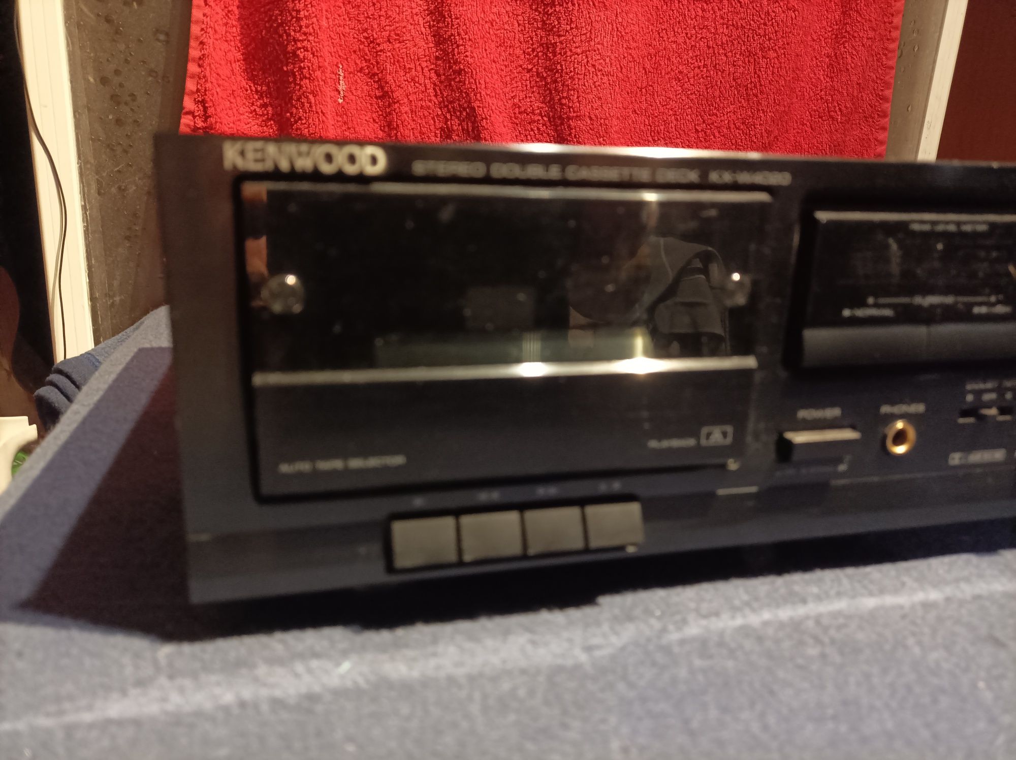 Deck/magnetofon Kenwood KX-W4020 -Japan. Do naprawy. Tanio!