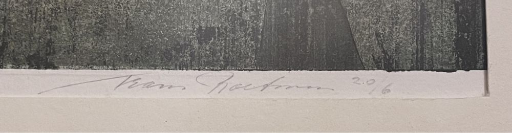 Akwaforta - Faraon. Sygnowana, wycisk. Franz Roetman.