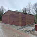 7x6 Nowoczesne Garaze Blaszane Garaż Blaszany Blaszak Blaszaki