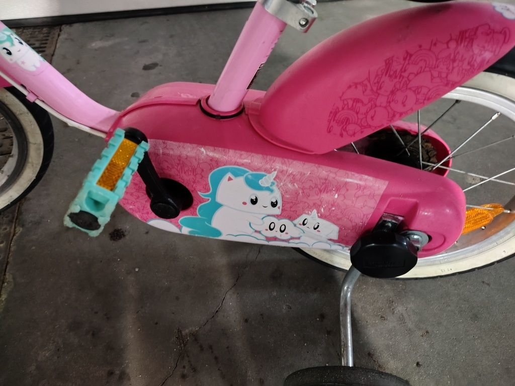 Rower Btwin Jednorożec 14" Decathlon
