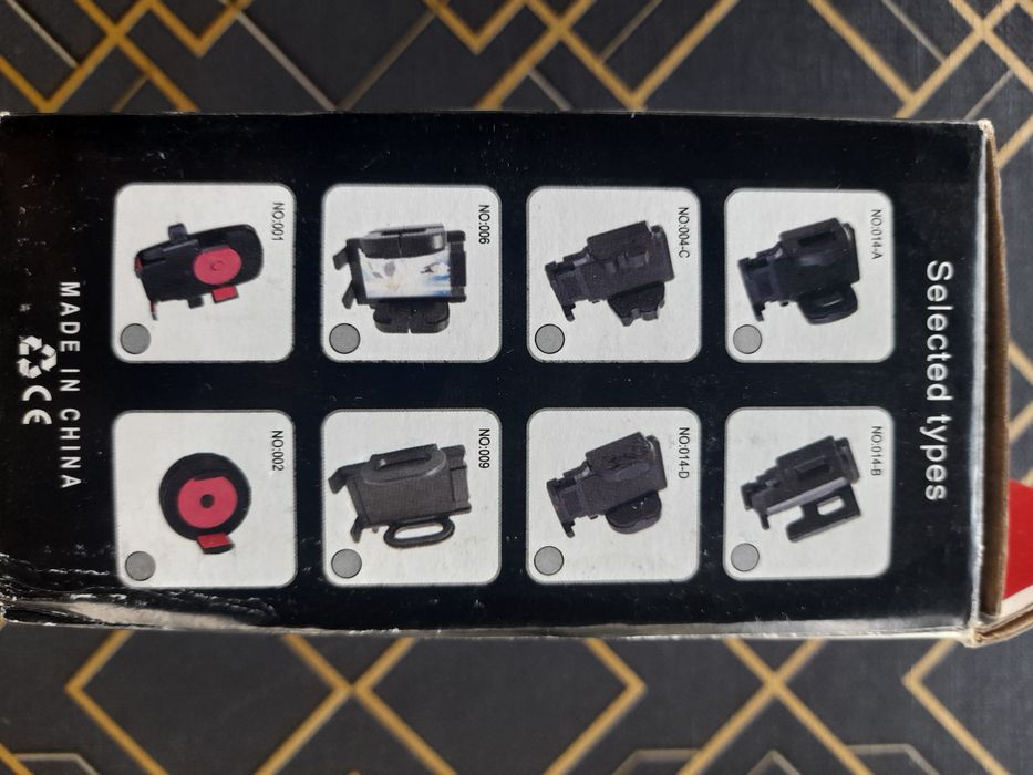 Uchwyt na telefon,  rowerowy.