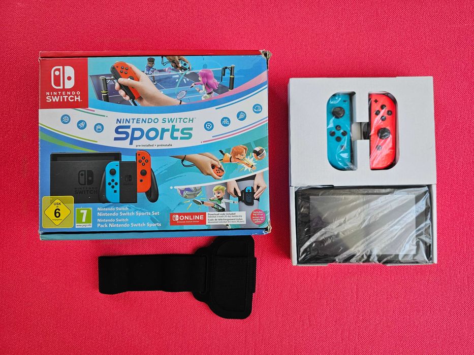 Nintendo switch V2 + iгри, кп 128 гб