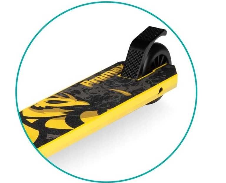 Самокат трюковий QKids Ivo Yellow