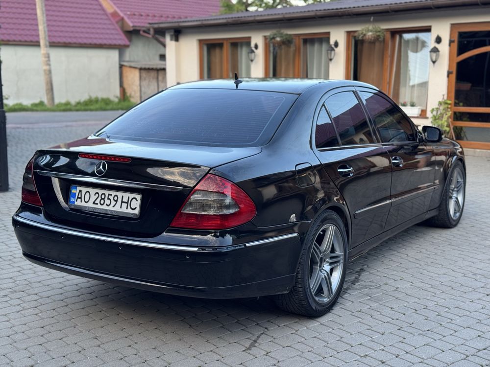 Mercedes benz E211 2007 sedan avangarde
