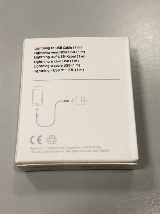 Cabo Lightning usb 1M - Iphone/Ipad/Ipod