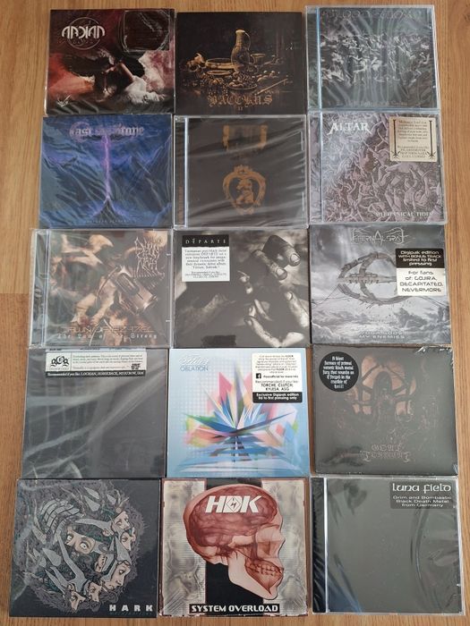 CDs metal selados
