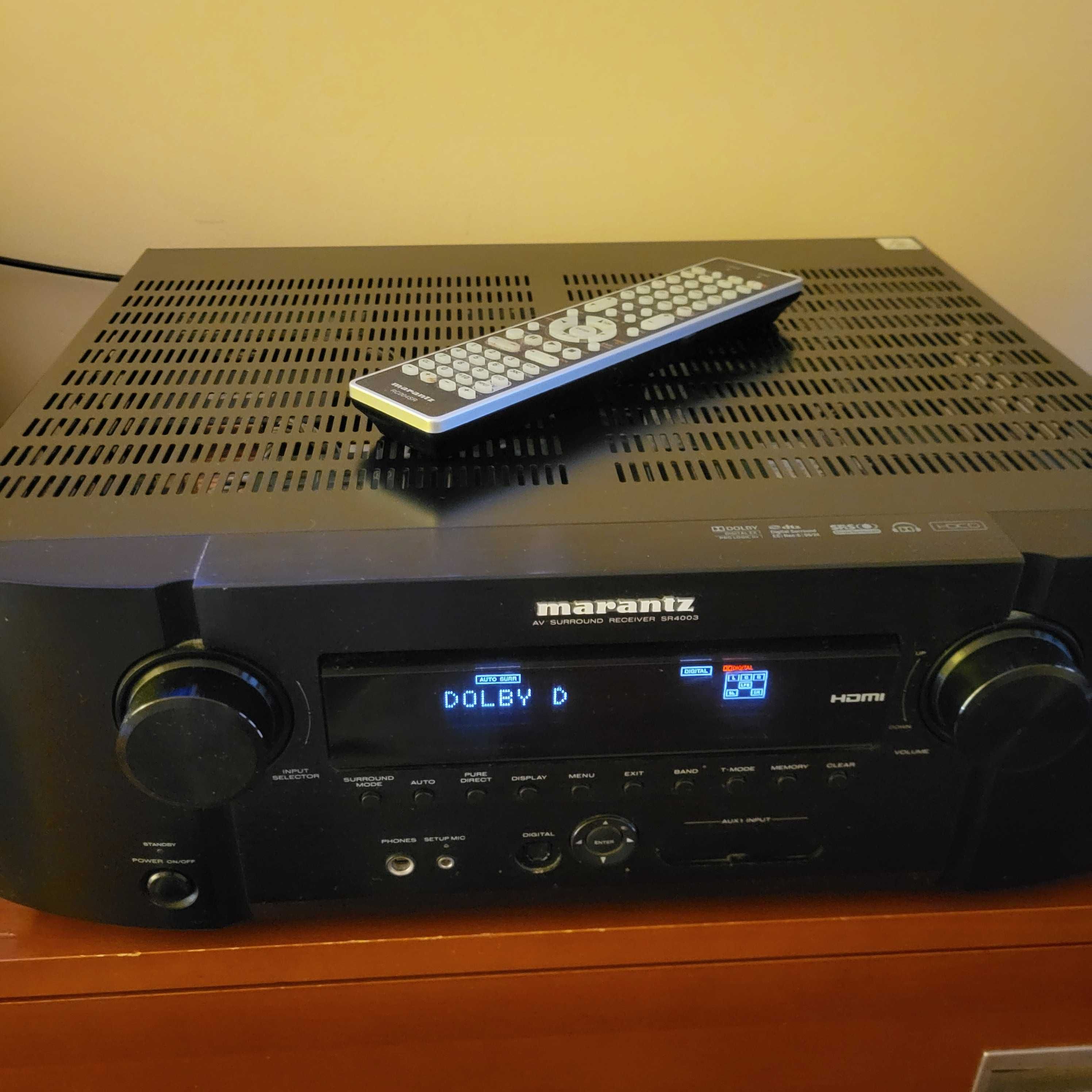 Amplituner Marantz SR4003 kino domowe 100% sprawny