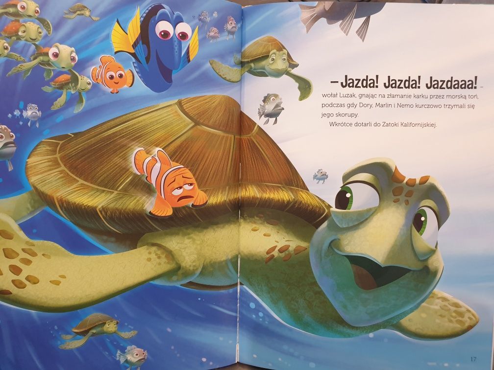 Gdzie jest Dory. Disney. Bajka w twardej okładce. Kocham ten film