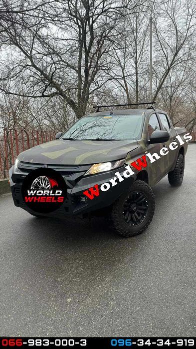 Диски R17 6x139.7 ToyotaPrado Hilux Mitsubishi Pajero L200 Ford Ranger