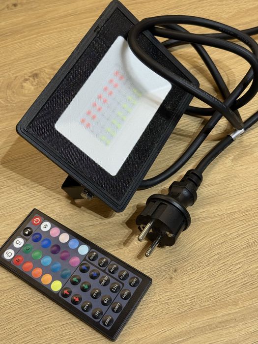 Lampa LED RGB, kolorowa