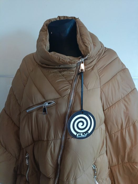 Piękna kurtka / ponczo jesienno zimowa r.M/L Nowa z metką