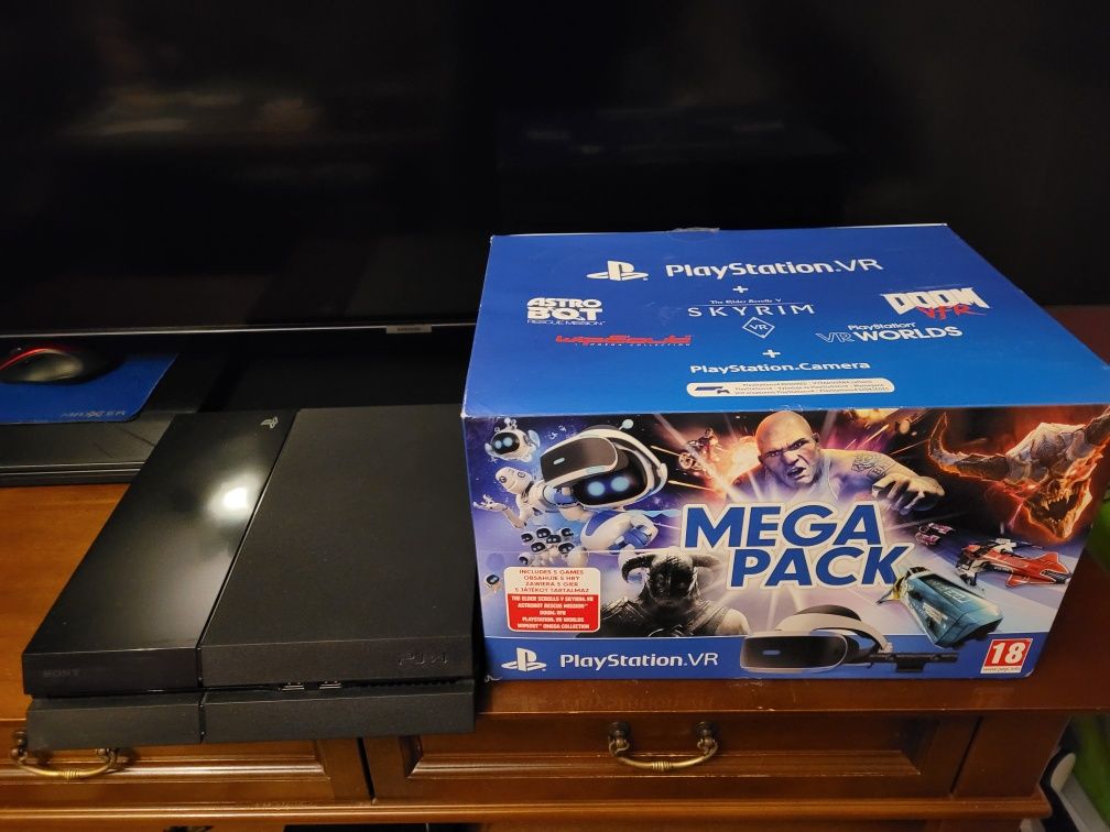 Sprzedam konsole PS4 ÷gogle vr