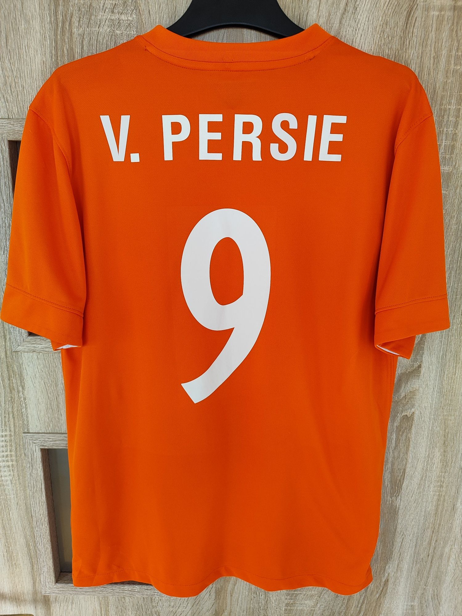 Koszulka piłkarska Nike Reprezentacja Holandia 2014/15 M #9 van Persie