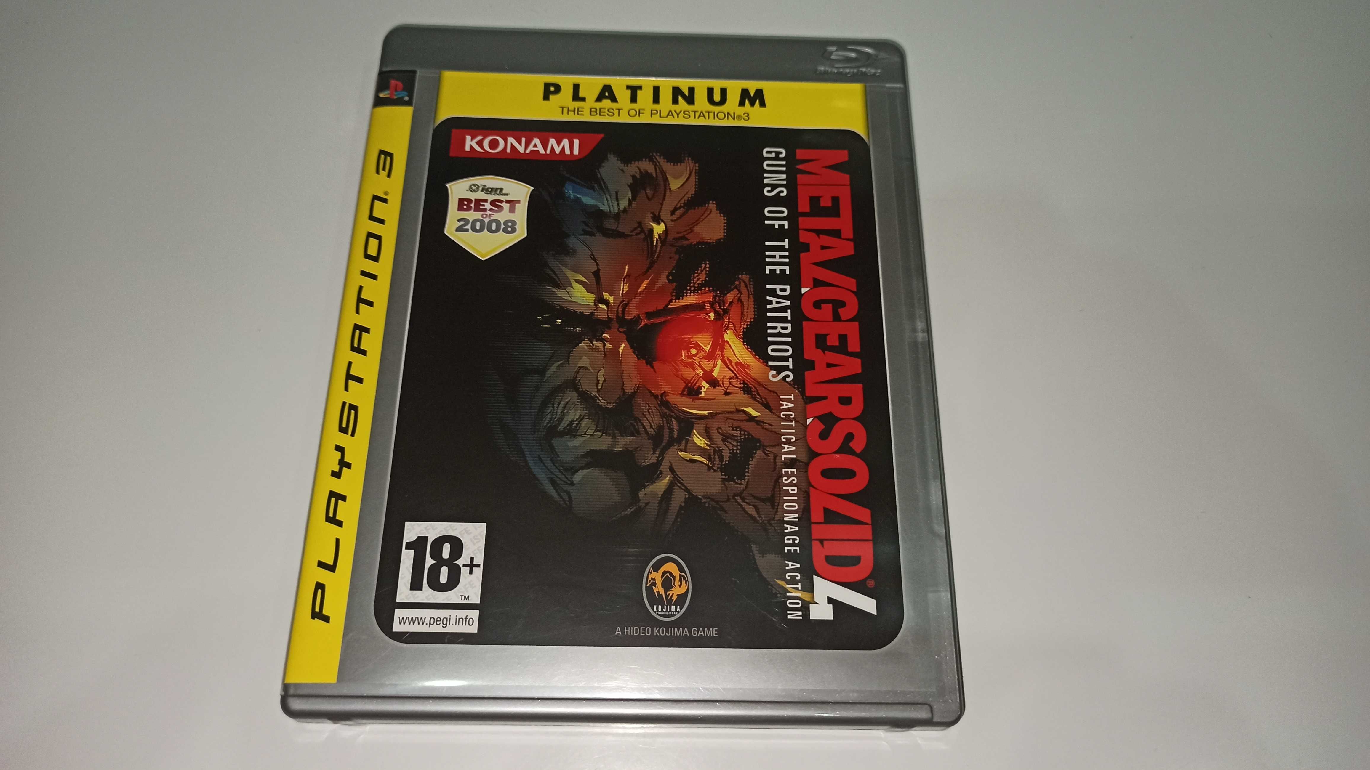 ps3 METAL GEAR SOLID 4 GUNS OF THE PATRIOTS po angielsku, solid snake