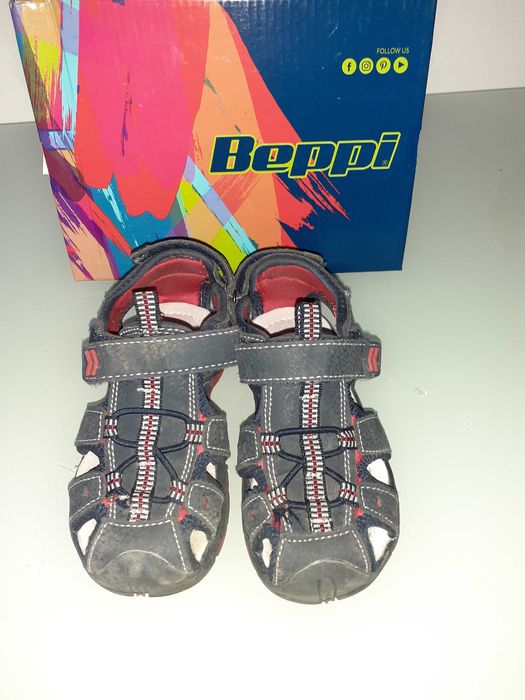 Sandálias menino 26 beppi como novas