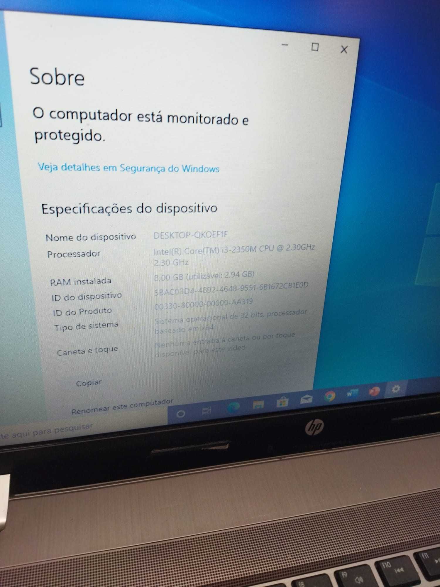 Portátil HP i3 Modelo 4340S