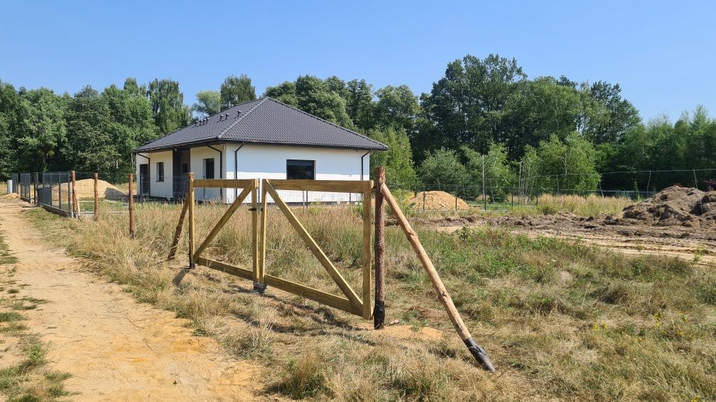 Ogrodzenia tymczasowe budowlane z siatki leśnej