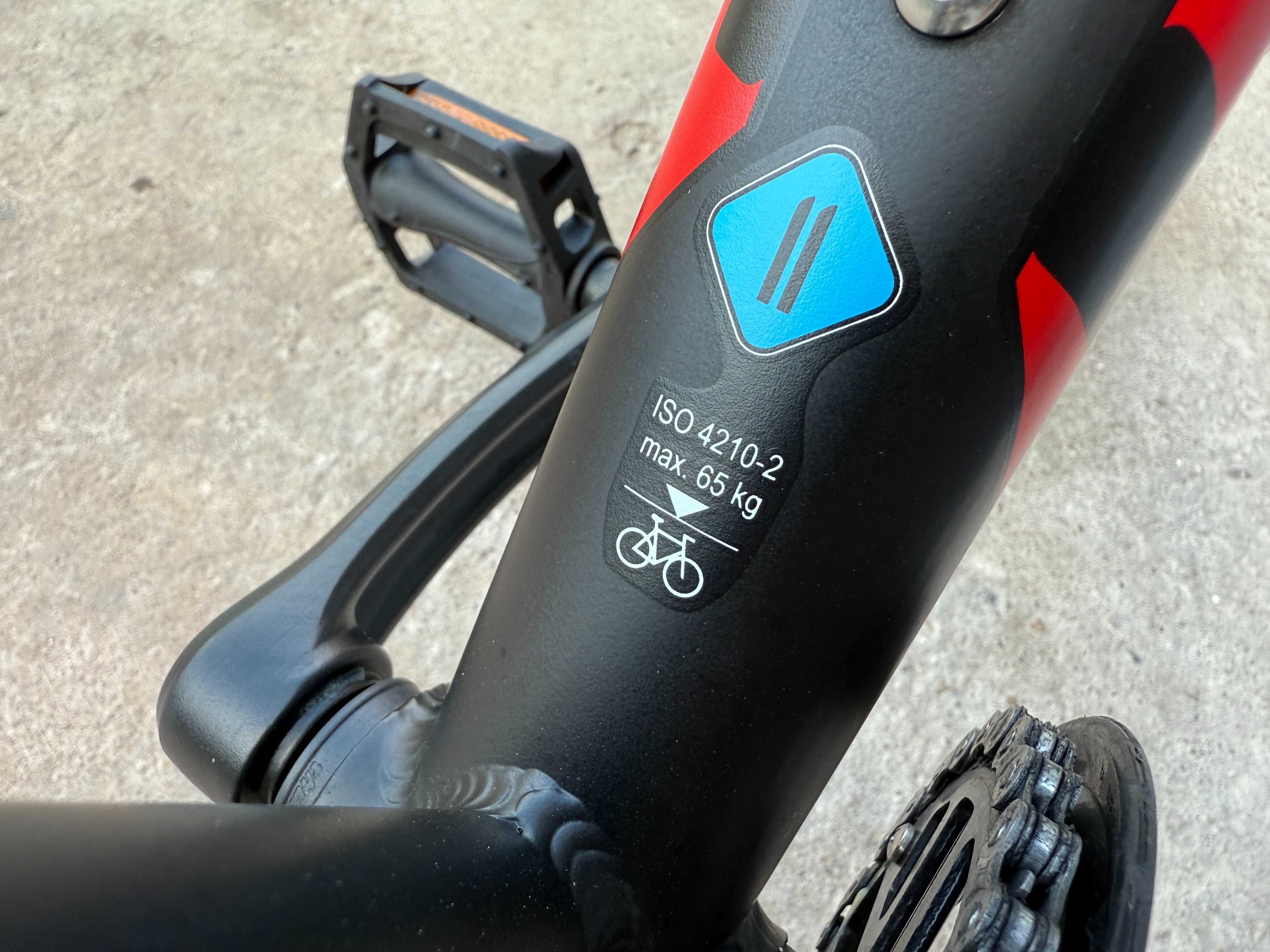 Rower Unibike Raptor 24|Rama Alu|Shimano|Kenda|1x8|Skok Widelca 50mm|