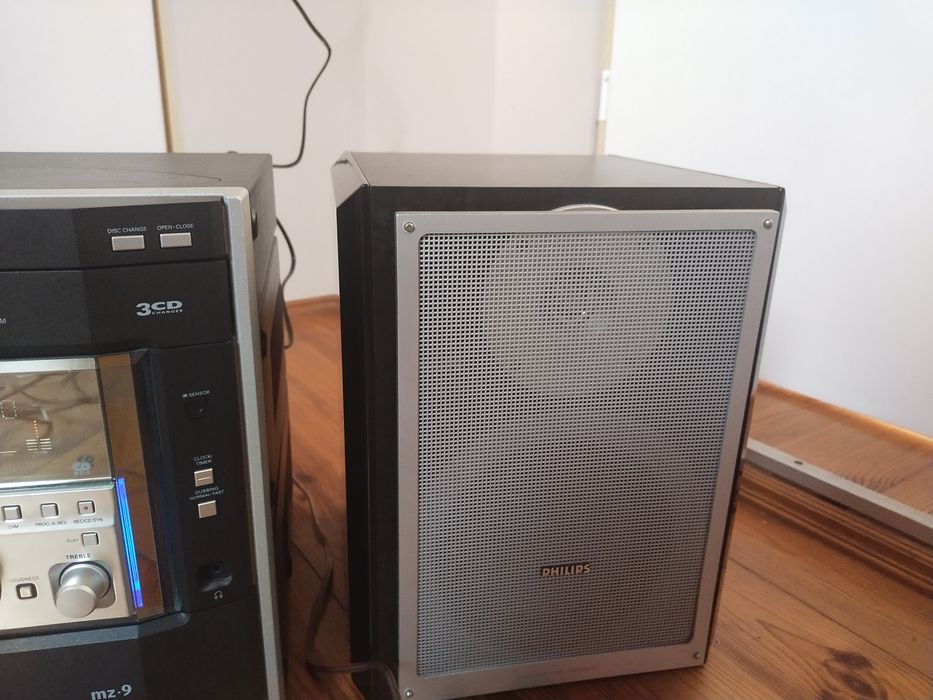 Wieża Philips 3cd radio