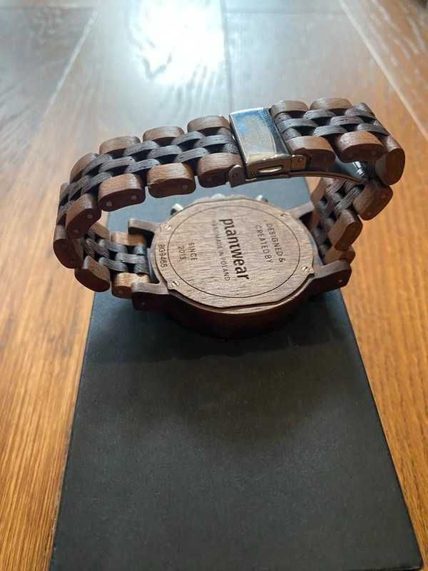 Drewniany zegarek Plantwear Chronograph