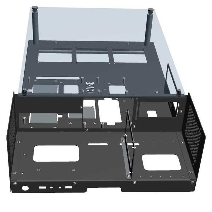 Obudowa PC na ścianę ! Szkło hartowane, polski producent