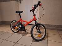 Rower dla dzieci B'Twin Hyper Hero 16 cali czerwony - rezerwacja