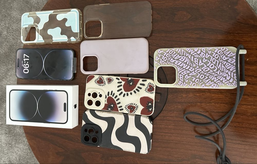 iPhone 14 128GB – excelente estado + 6 capas (Bimba y Lola)