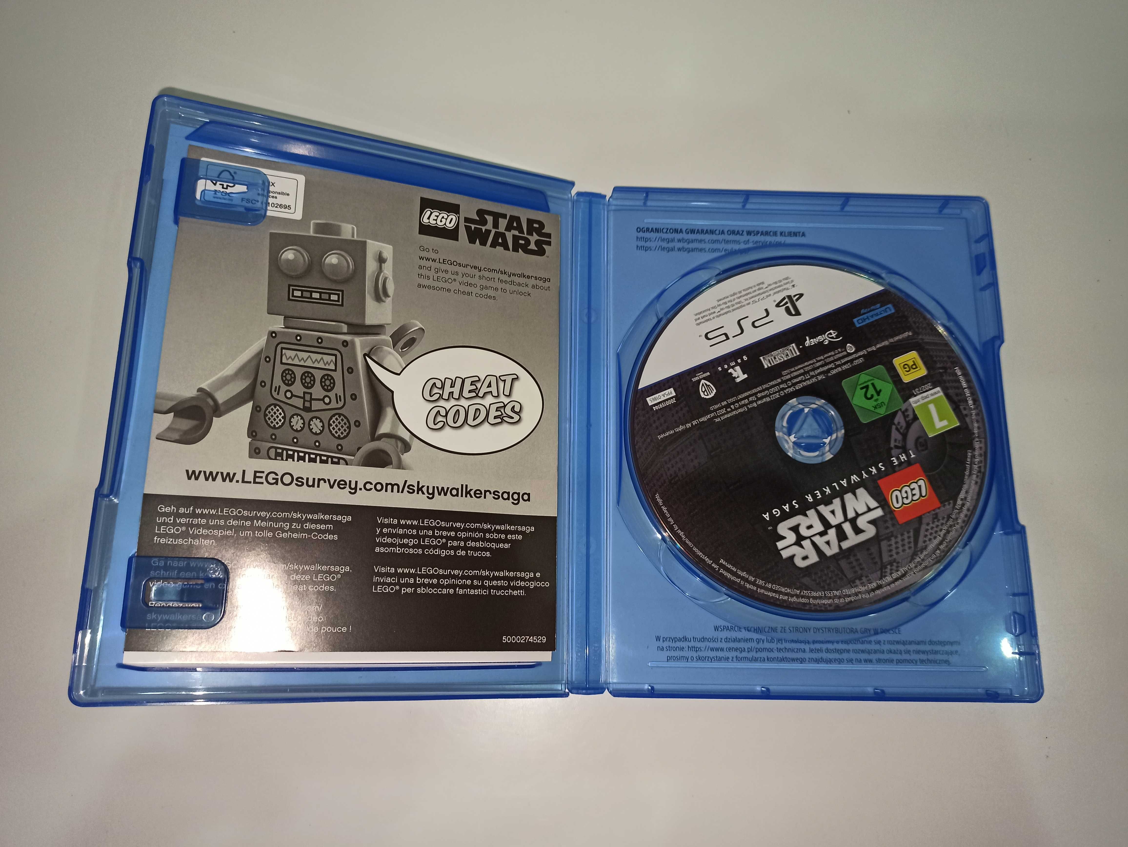ps5 LEGO Star Wars SKYWALKER SAGA PL mówią po polsku, wszystkie filmy