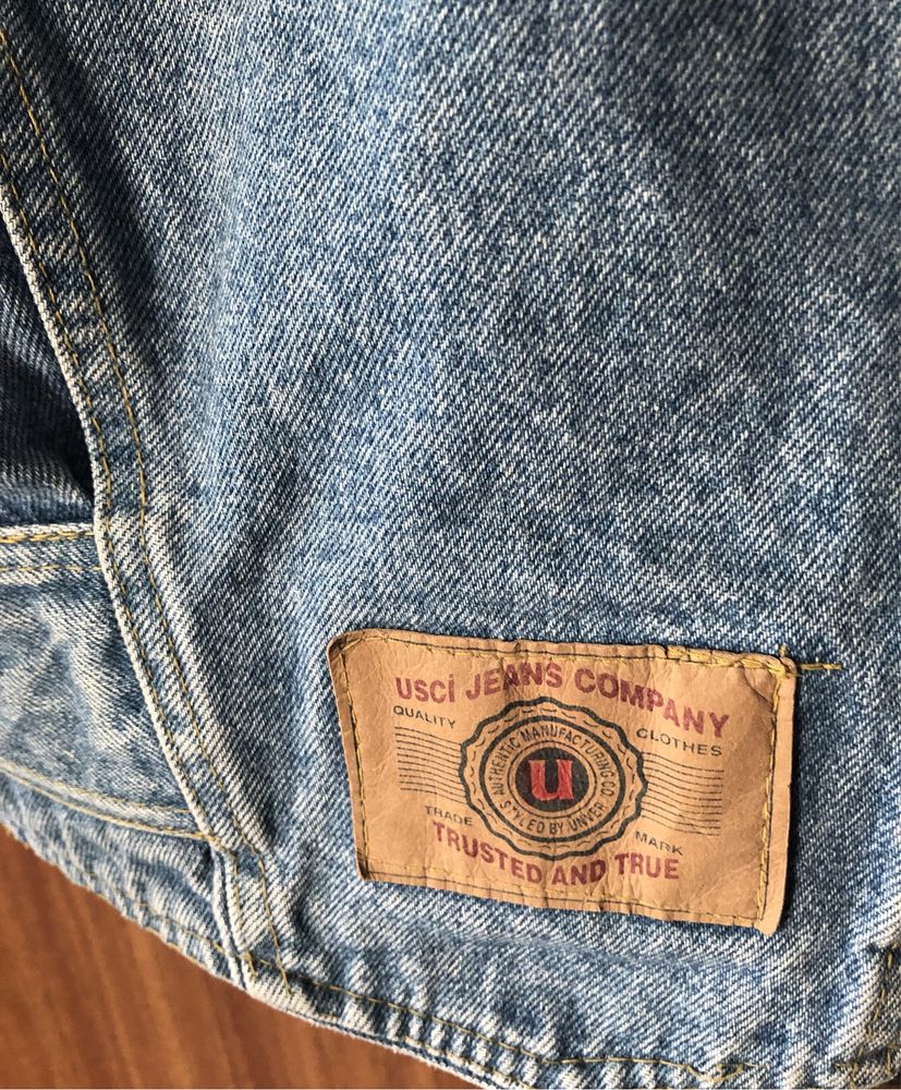 Куртка джинсовая USCI Jeans женская укороченная размер 32