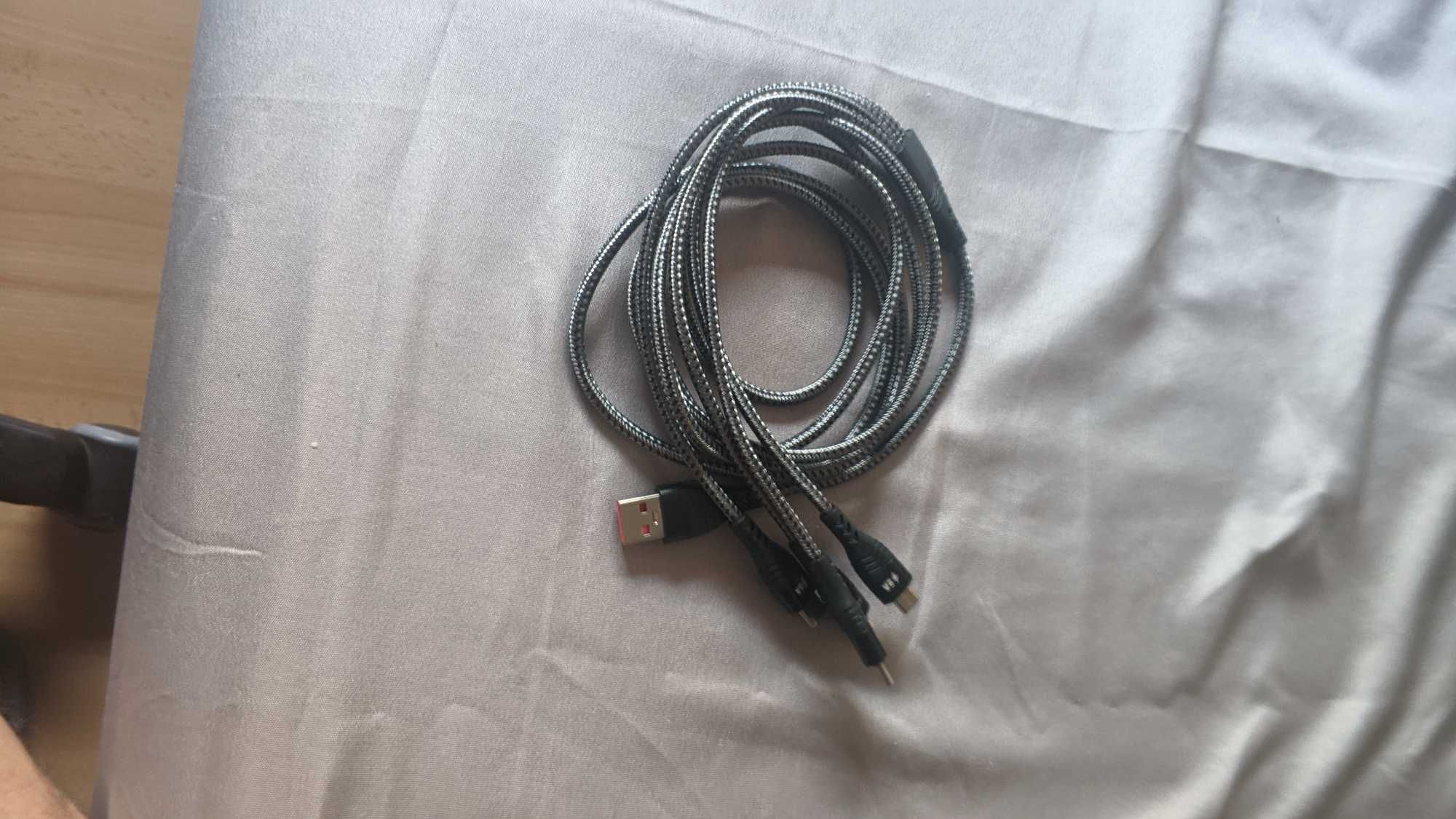 Kabel do szybkiego ładowania 4w1