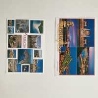 pocztówki z Budapesztu i Chorwacji