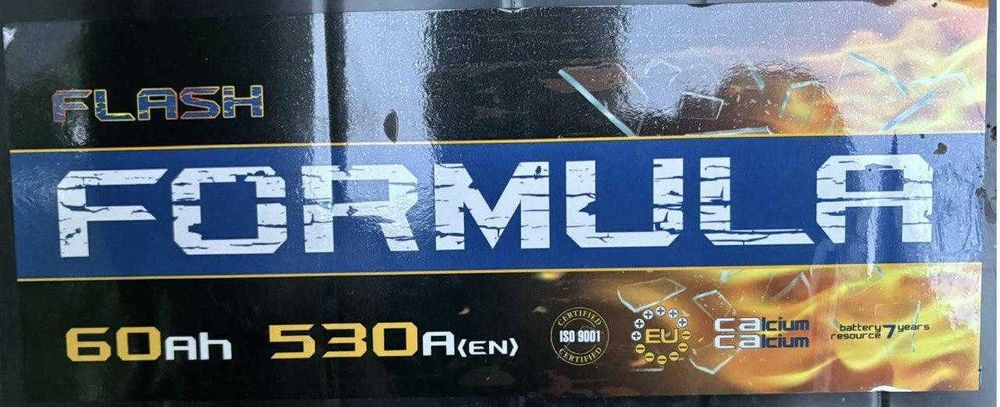 Акамулятор Flash Formula 60ah 530A(en)  EU
